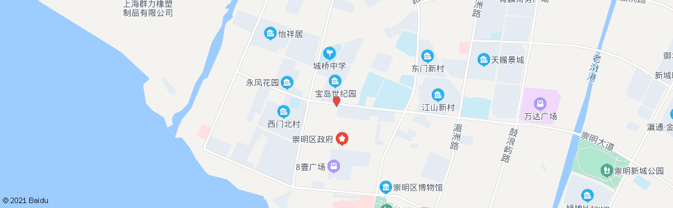 上海北门路八一路_公交站地图_上海公交_妙搜公交查询2024