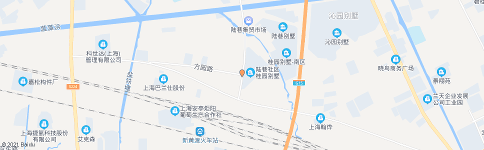 上海众百南路方园路_公交站地图_上海公交_妙搜公交查询2024