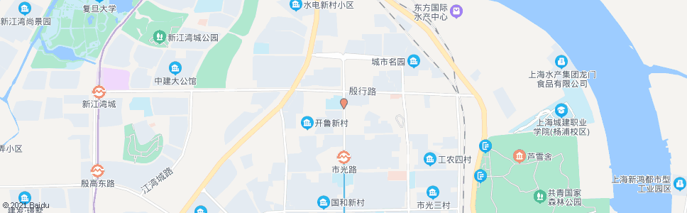 上海中原路殷行路_公交站地图_上海公交_妙搜公交查询2024