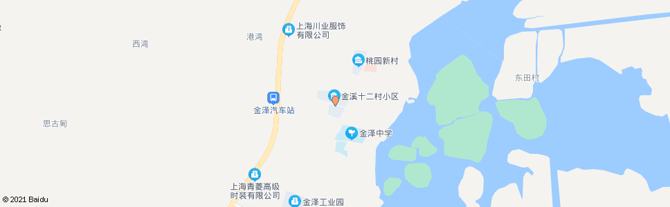 上海金溪路_公交站地图_上海公交_妙搜公交查询2024