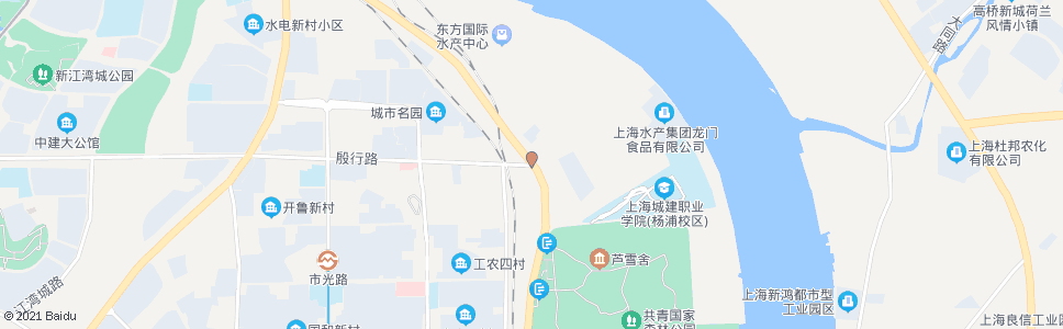 上海军工路殷行路_公交站地图_上海公交_妙搜公交查询2024