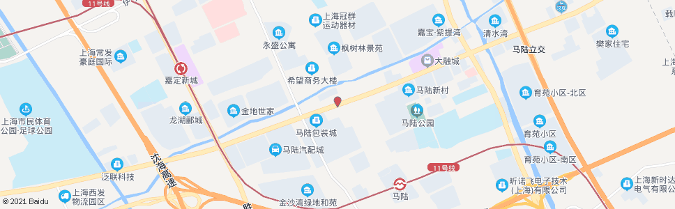 上海宝安公路永盛南路_公交站地图_上海公交_妙搜公交查询2024