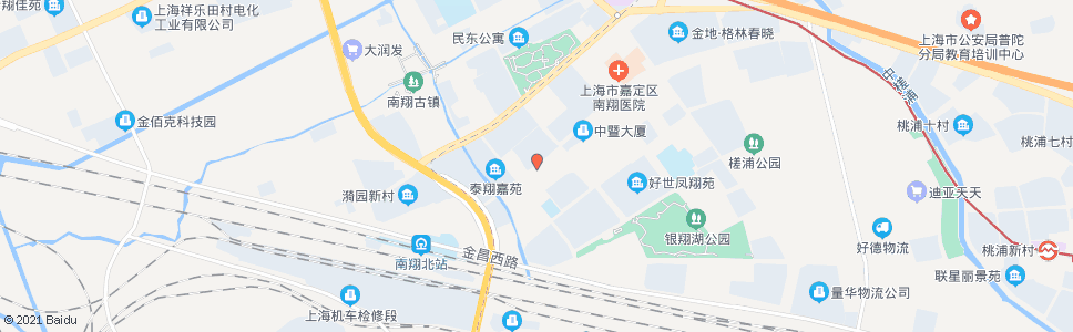 上海银翔路扬子路_公交站地图_上海公交_妙搜公交查询2024