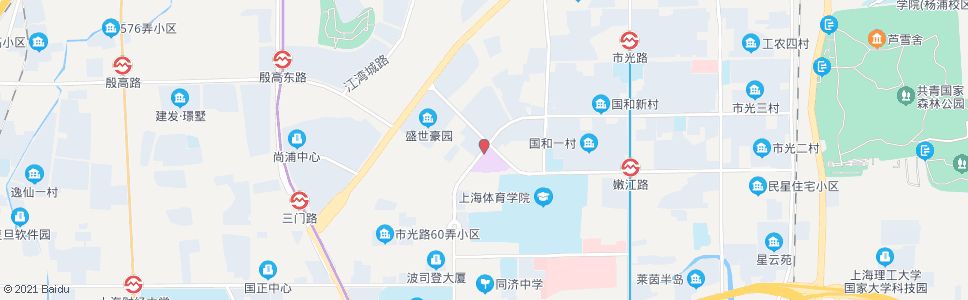 上海国和路民庆路_公交站地图_上海公交_妙搜公交查询2024