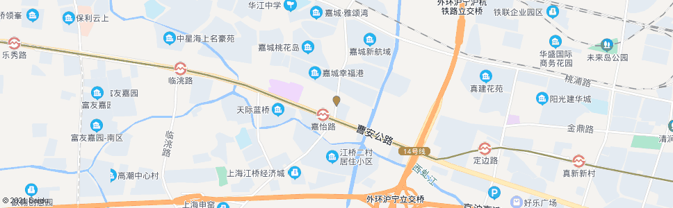 上海嘉怡路海蓝路_公交站地图_上海公交_妙搜公交查询2024
