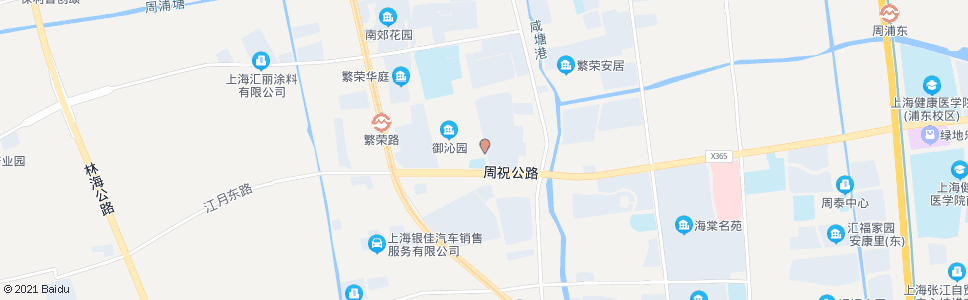 上海周星路周祝公路_公交站地图_上海公交_妙搜公交查询2024