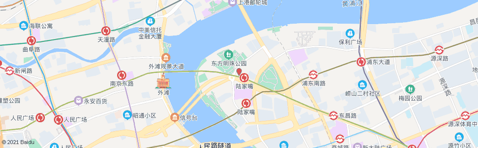 上海陆家嘴地铁站_公交站地图_上海公交_妙搜公交查询2024