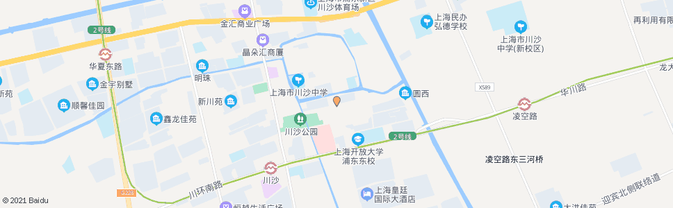 上海城南路川黄路_公交站地图_上海公交_妙搜公交查询2024