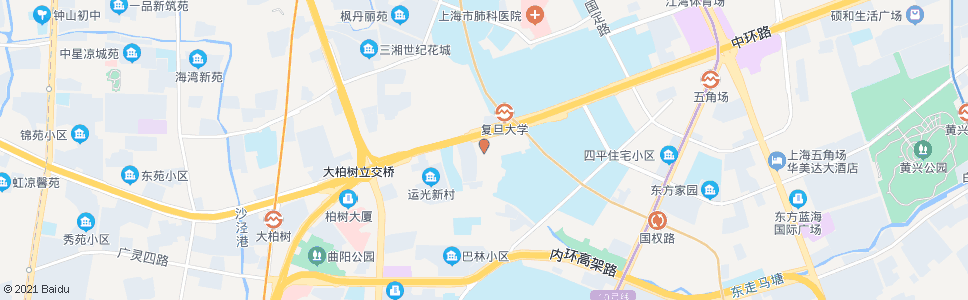 上海松花江路邯郸路_公交站地图_上海公交_妙搜公交查询2024