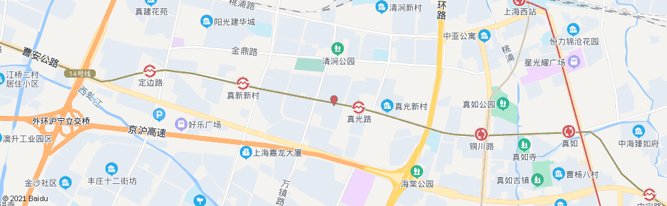 上海铜川路高陵路_公交站地图_上海公交_妙搜公交查询2024