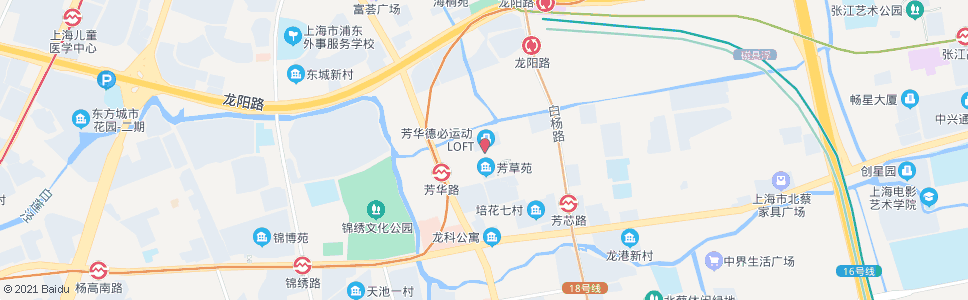 上海芳华路连波路_公交站地图_上海公交_妙搜公交查询2024