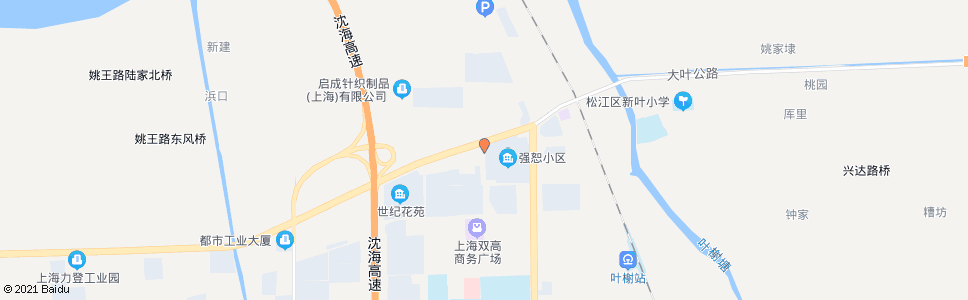 上海求仁路叶新公路_公交站地图_上海公交_妙搜公交查询2024