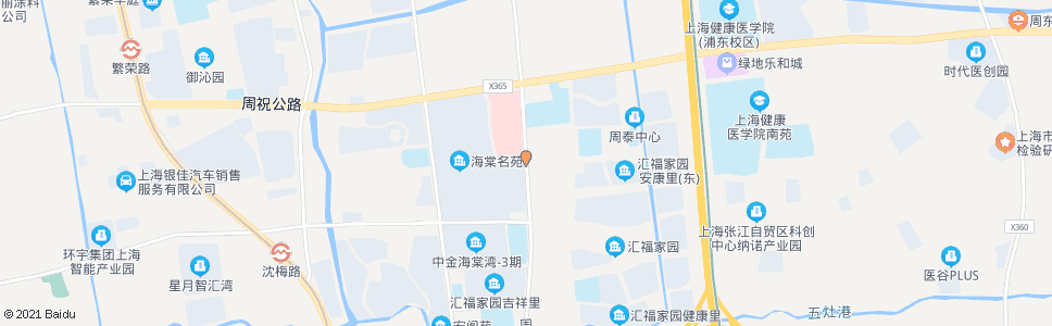 上海周园路瑞建路_公交站地图_上海公交_妙搜公交查询2024