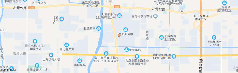 上海广电厂_公交站地图_上海公交_妙搜公交查询2024
