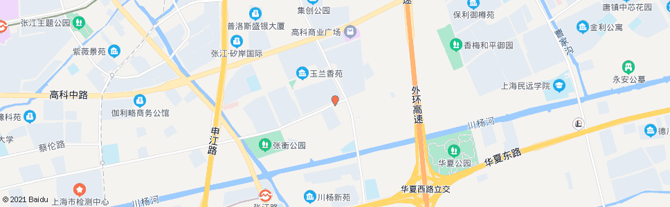 上海张衡路张东路_公交站地图_上海公交_妙搜公交查询2024