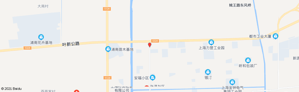 上海张泽路叶新公路_公交站地图_上海公交_妙搜公交查询2024