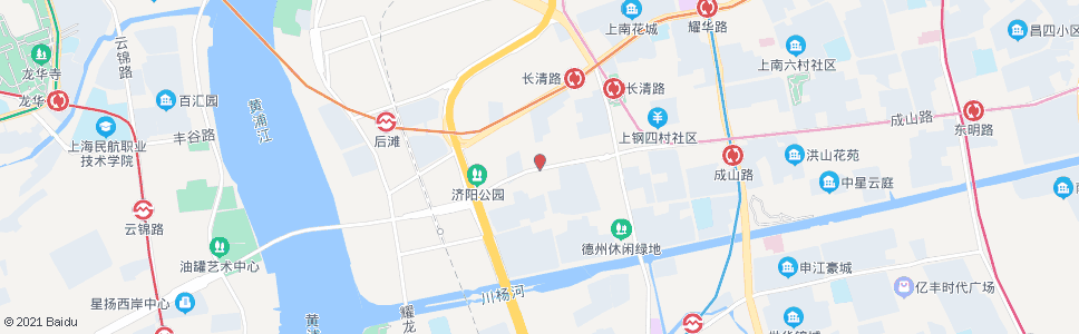 上海西营路成山路_公交站地图_上海公交_妙搜公交查询2024