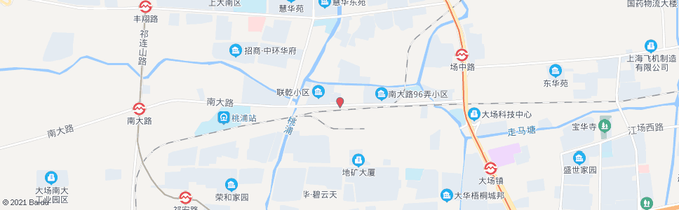 上海南大路食品公司_公交站地图_上海公交_妙搜公交查询2024