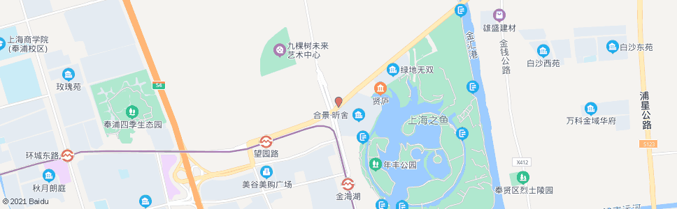 上海航南公路金海公路_公交站地图_上海公交_妙搜公交查询2024