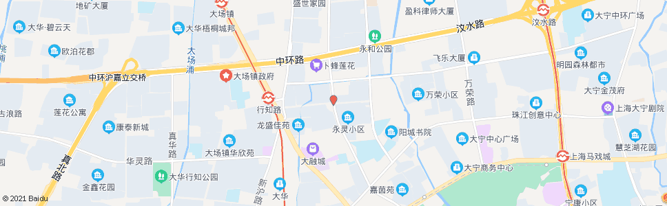 上海高平路阳城路_公交站地图_上海公交_妙搜公交查询2024