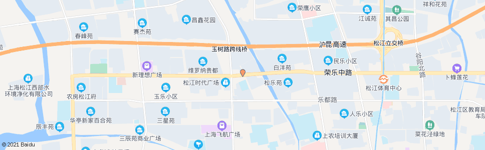 上海荣乐路玉树北路_公交站地图_上海公交_妙搜公交查询2024