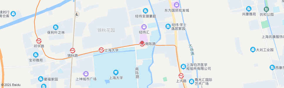 上海团南路陈桥路_公交站地图_上海公交_妙搜公交查询2024