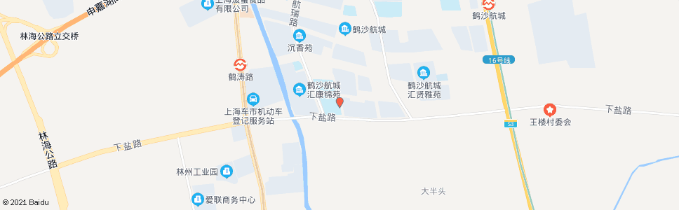上海白墙(招呼站)_公交站地图_上海公交_妙搜公交查询2024