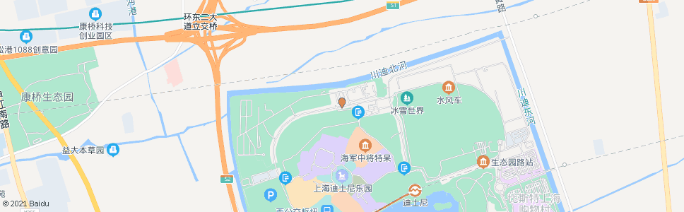 上海申迪北路站_公交站地图_上海公交_妙搜公交查询2024