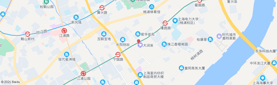 上海长阳路临青路_公交站地图_上海公交_妙搜公交查询2024