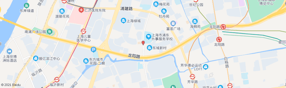上海东建路锦绣路_公交站地图_上海公交_妙搜公交查询2024