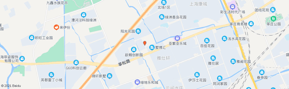 上海场西路莘砖公路_公交站地图_上海公交_妙搜公交查询2024