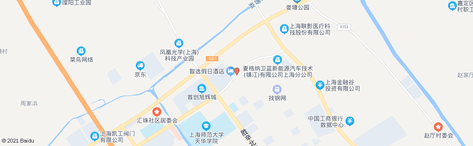 上海汇源路新冠路_公交站地图_上海公交_妙搜公交查询2024