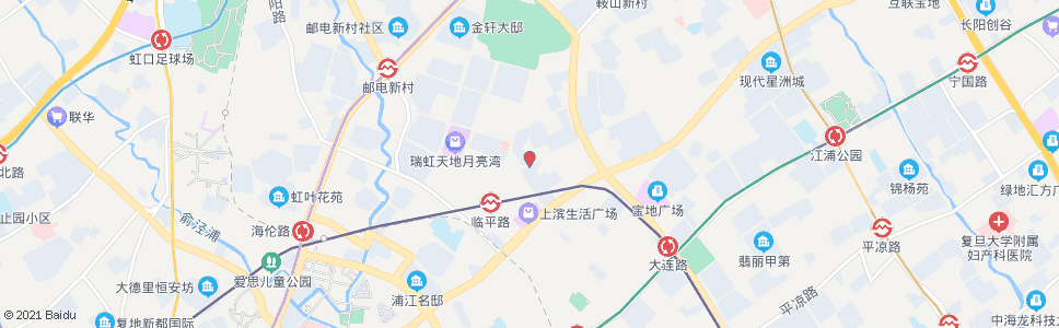 上海飞虹路保定路_公交站地图_上海公交_妙搜公交查询2024