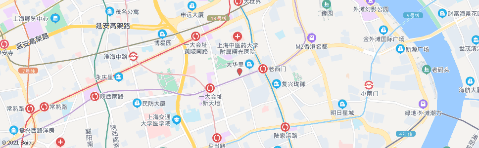 上海济南路复兴中路_公交站地图_上海公交_妙搜公交查询2024