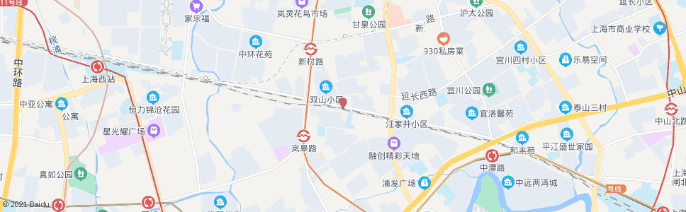上海交通路双山路(下客站)_公交站地图_上海公交_妙搜公交查询2024