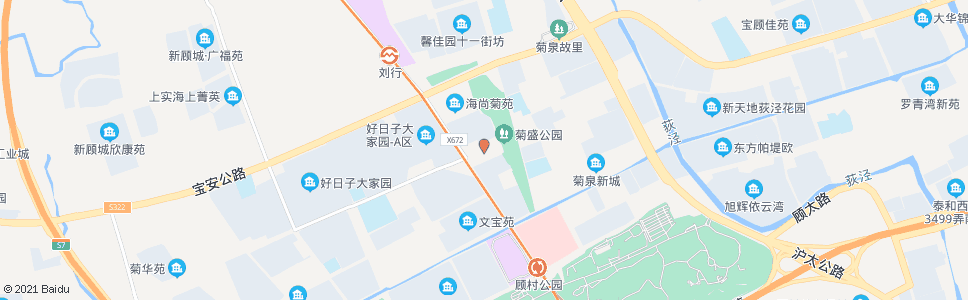 上海菊太路菊盛路_公交站地图_上海公交_妙搜公交查询2024