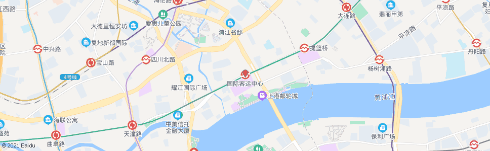 上海国际客运中心站_公交站地图_上海公交_妙搜公交查询2024