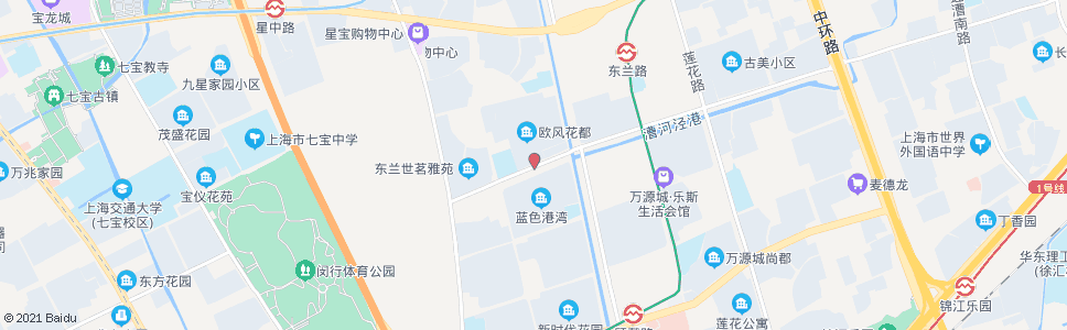 上海古美街道_公交站地图_上海公交_妙搜公交查询2024
