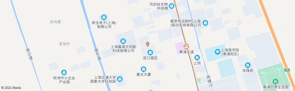 上海程普路_公交站地图_上海公交_妙搜公交查询2024