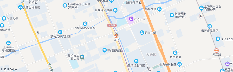 上海颛桥站_公交站地图_上海公交_妙搜公交查询2024
