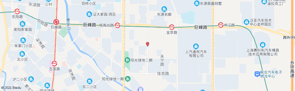 上海金高路乐园路_公交站地图_上海公交_妙搜公交查询2024