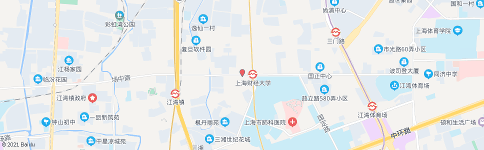 上海政立路国权北路_公交站地图_上海公交_妙搜公交查询2024