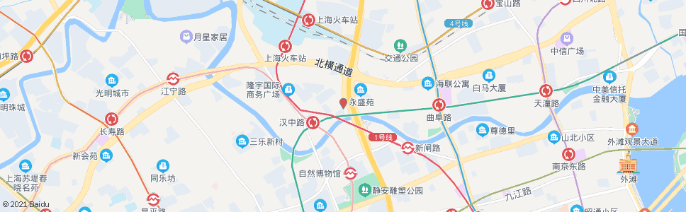 上海人才市场_公交站地图_上海公交_妙搜公交查询2024