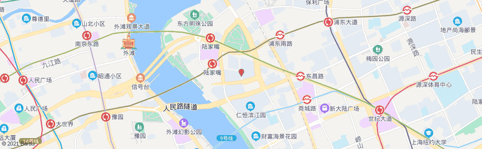 上海陆家嘴环路东泰路_公交站地图_上海公交_妙搜公交查询2024