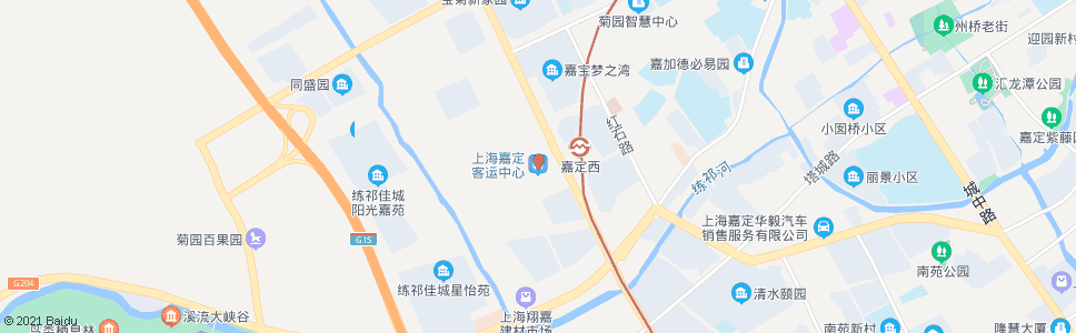上海嘉定客运中心(下客站)_公交站地图_上海公交_妙搜公交查询2024