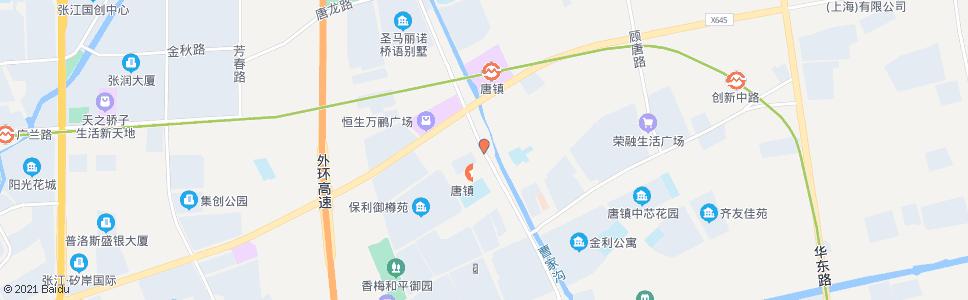 上海唐镇路唐陆公路_公交站地图_上海公交_妙搜公交查询2024