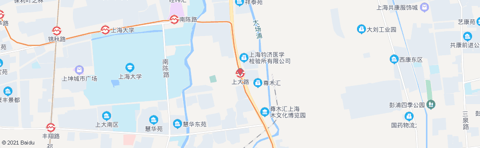 上海沪太路上大路_公交站地图_上海公交_妙搜公交查询2024