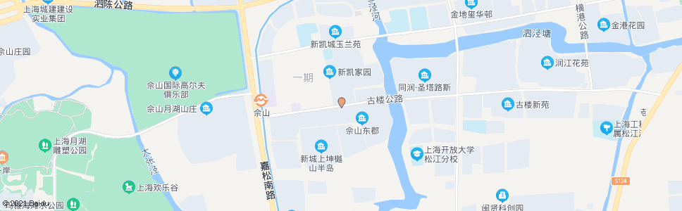 上海古楼路_公交站地图_上海公交_妙搜公交查询2024