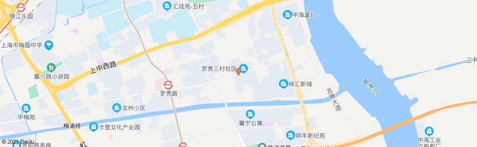 上海罗秀路龙川路_公交站地图_上海公交_妙搜公交查询2024