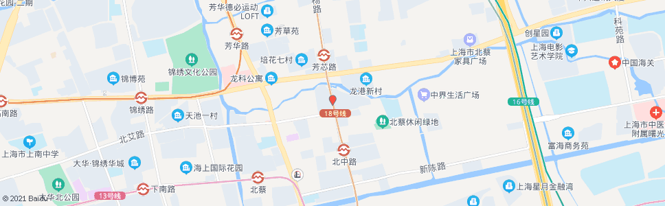 上海莲溪路莲园路_公交站地图_上海公交_妙搜公交查询2024